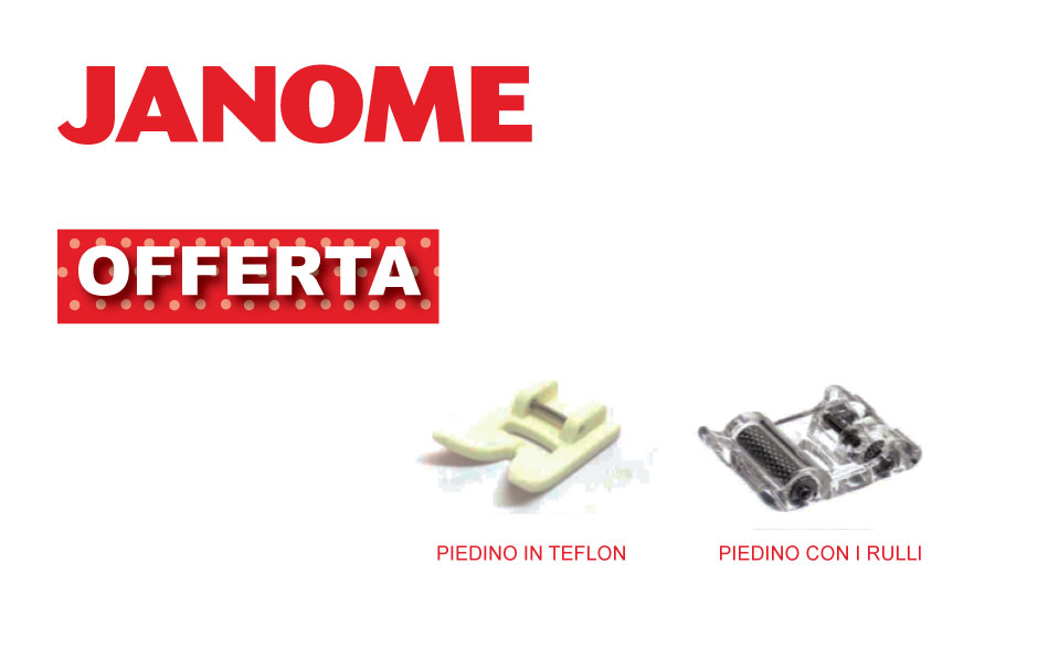 janome offerta maggio 2017