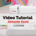 janome macchine da cucire video tutorial 6100