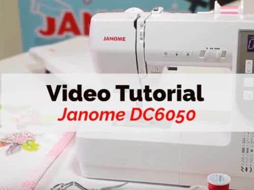 janome macchine da cucire video tutorial 6050