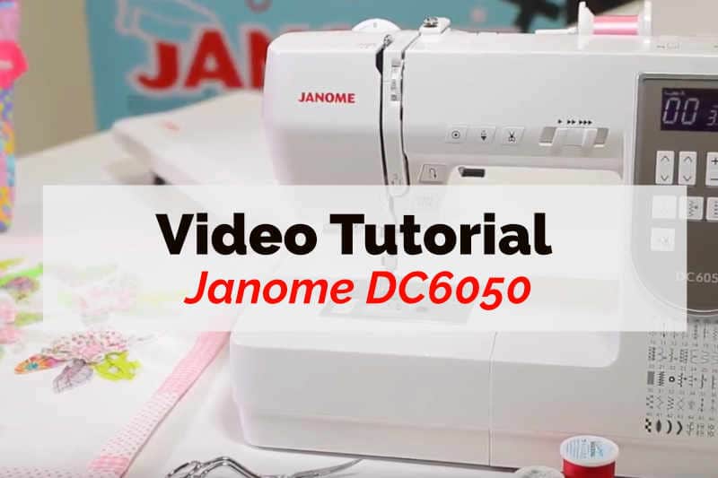 janome macchine da cucire video tutorial 6050