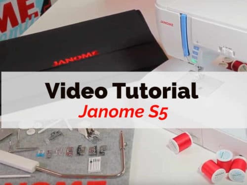 janome macchine da cucire video tutorial s5