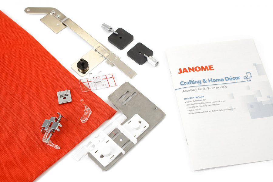 janome accessori Crafting home decor 9mm