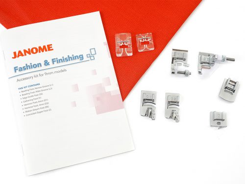 janome accessori Fashion e Finishing Kit 9mm