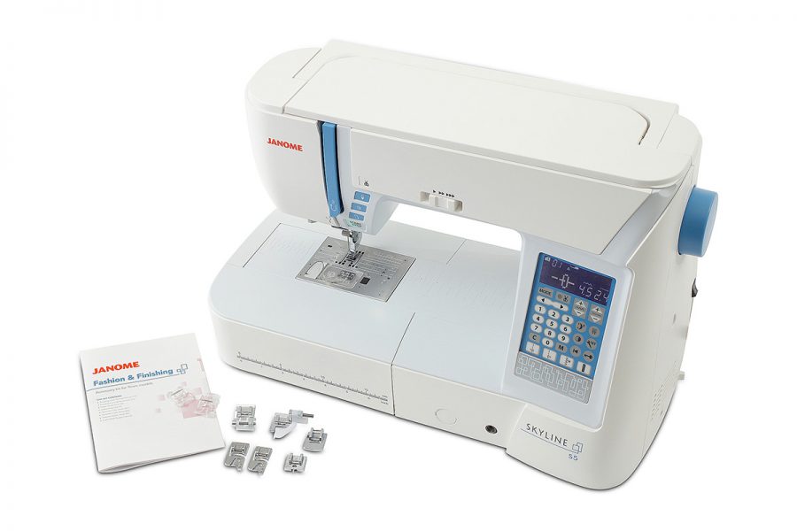 janome skyline S5 e accessori Fashion Finishing Kit