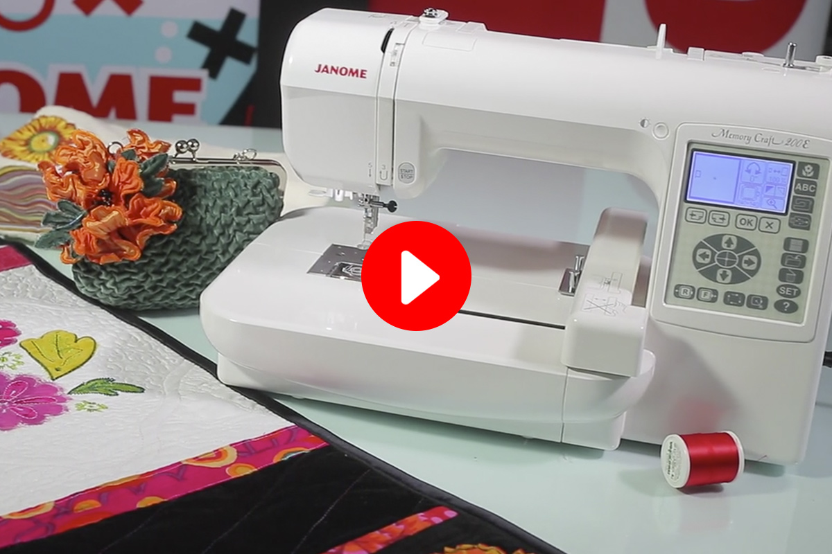 Janome Memory Craft Tutorial Janome Memory Craft Tutorial
