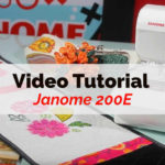 janome macchine da cucire Video tutorial 200e