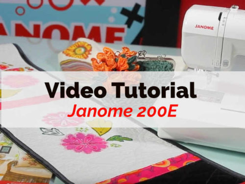 janome macchine da cucire Video tutorial 200e