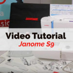 janome macchine da cucire video tutorial s9