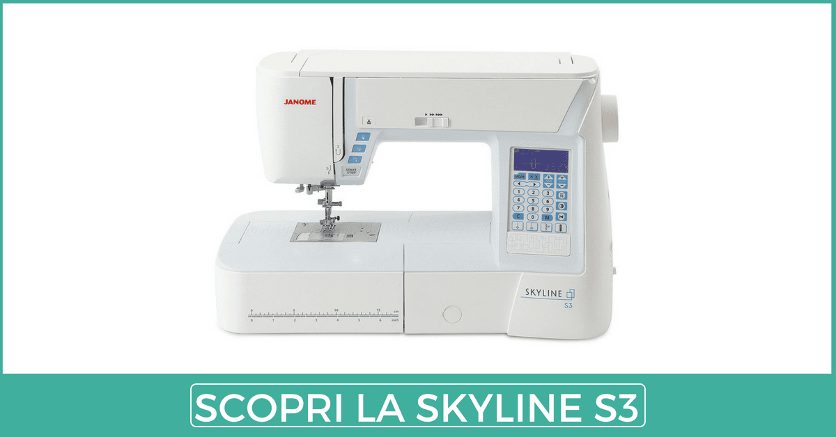 Janome skyline s3 per principiante