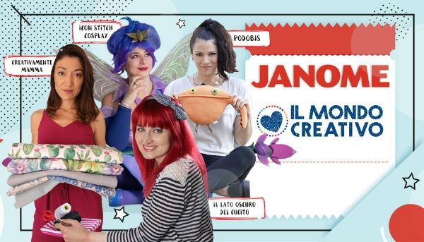 janome macchine da cucire Il-mondo-creativo