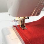 janome macchine da cucire piedino doppio trasporto con guida quilt