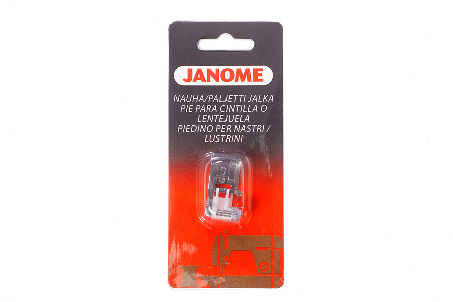 Janome Piedino per nastri e Paillets - Accessori per Macchina da