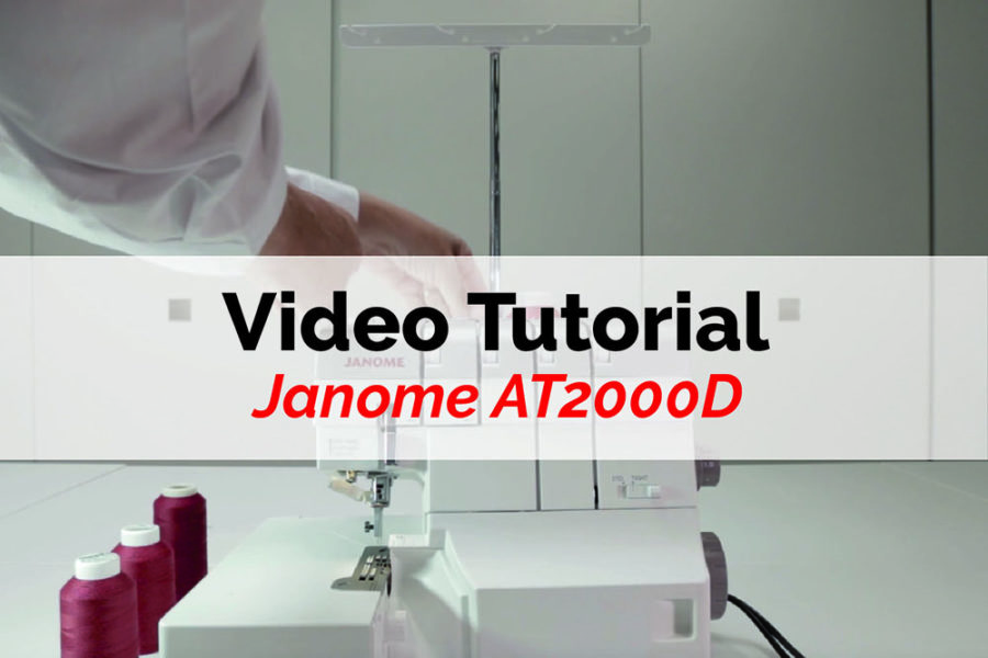 janome macchine da cucire video tutorial at2000d