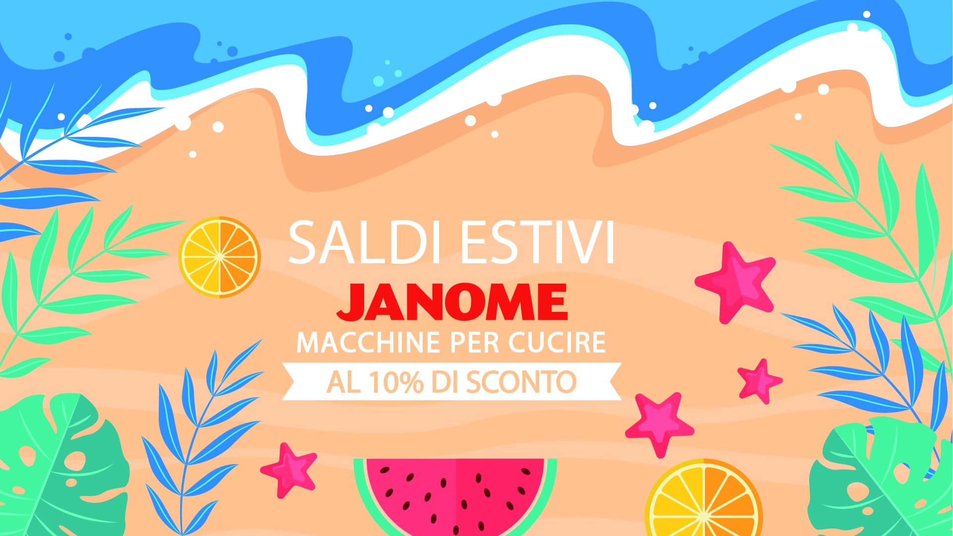 janome macchine da cucire saldi estivio 2021