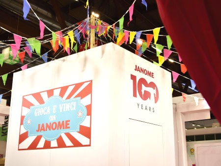 janome macchine da cucire fiera abilmente