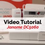 janome macchine da cucire video tutorial dc5060