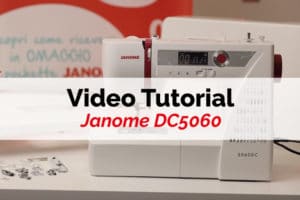 Video Tutorial Janome DC5060
