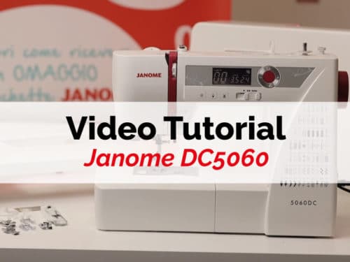 janome macchine da cucire video tutorial dc5060