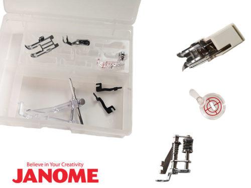 janome macchine da cucire bonus kit quiltatura