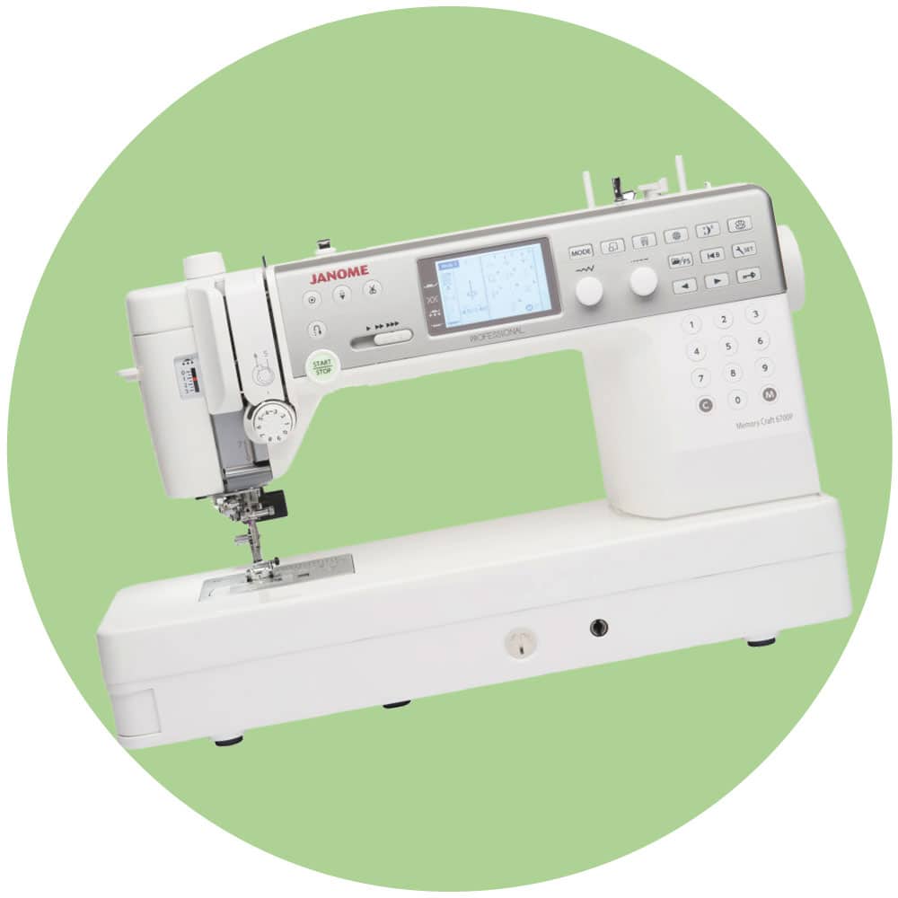 6700P - janome serie professional