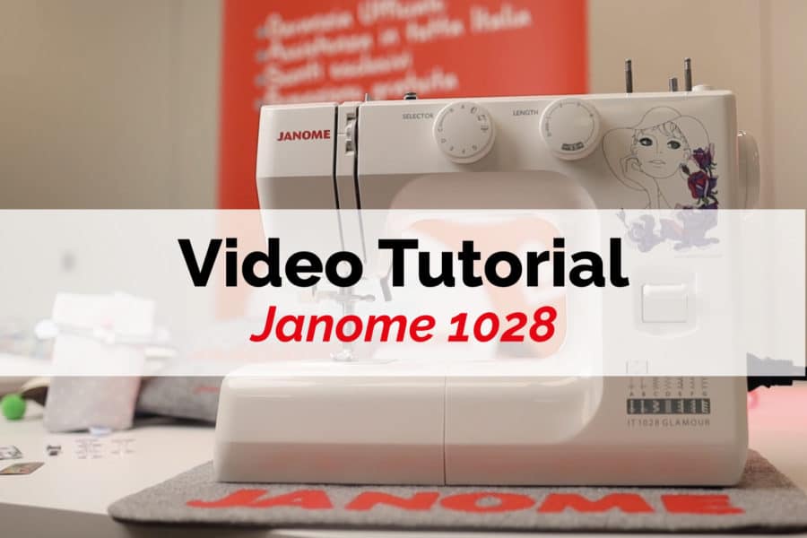 janome macchine da cucire video tutorial 1028