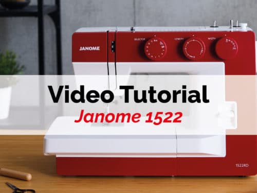 janome macchine da cucire video tutorial 1522