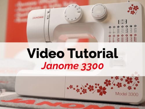 janome macchine da cucire vide tutorial 3300