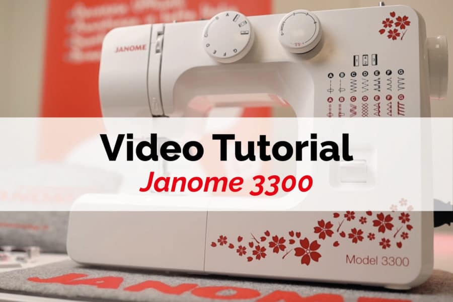 janome macchine da cucire vide tutorial 3300