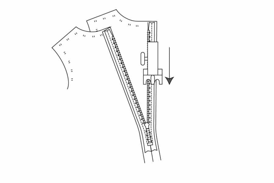 Alta velocità Piedino per cerniere nascoste