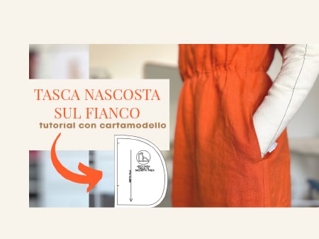 Tasca nascosta sul fianco