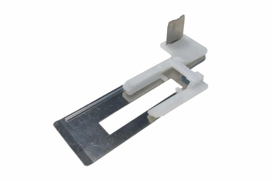 Placca stabilizzatrice per asolatore