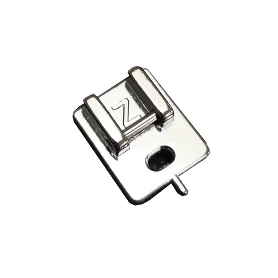 Piedino per cerniera invisibile per macchine oscillanti